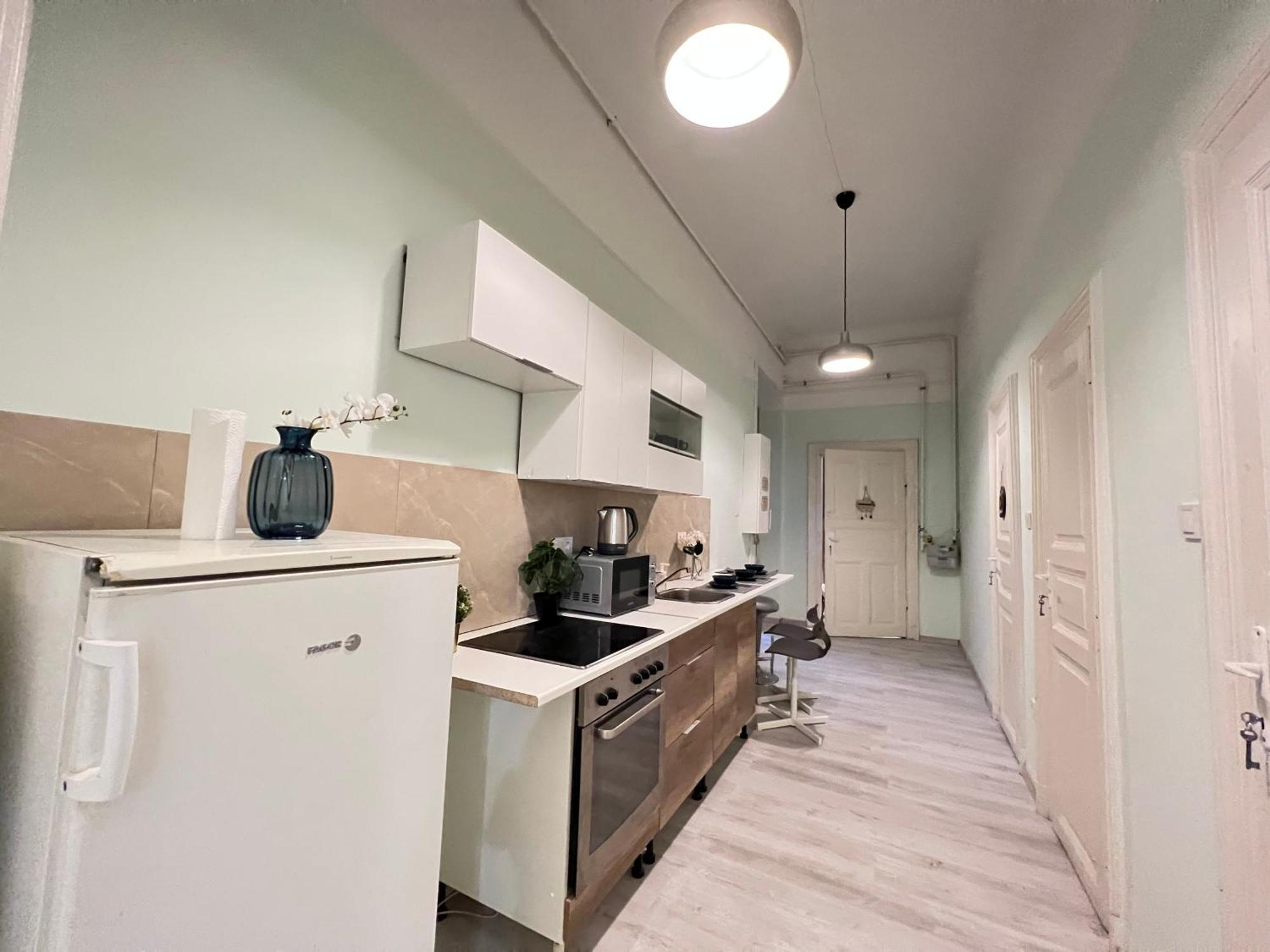 Baross Apartment With Convenience And Style Budapest Luaran gambar